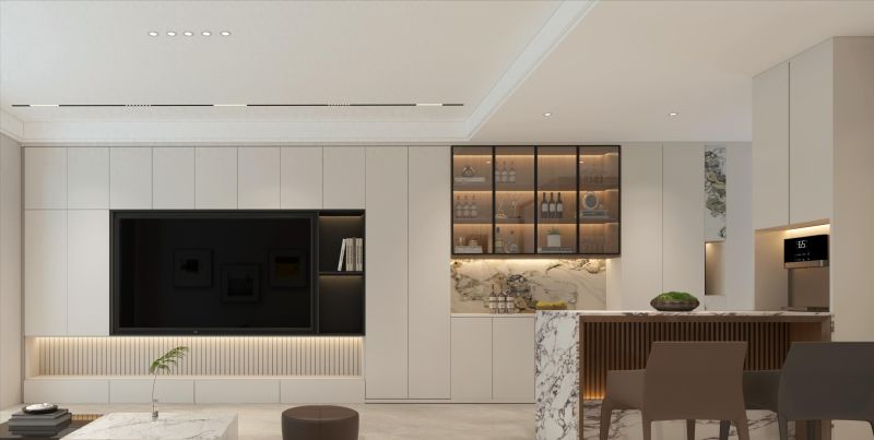 140㎡现代简约风装修，高级感与实用性的完美结合