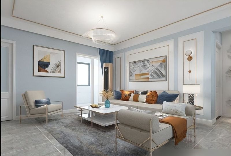 轻奢风客厅美到治愈,一进门就被精致感征服 走进她家,才知道原来轻奢风这么美,仅凭客厅就被治愈了,很精致 - 家居知识