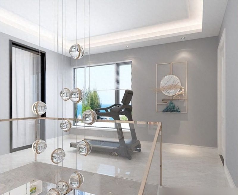 45㎡轻奢风loft公寓，巧用线条打造高级感，小户型也有大品味