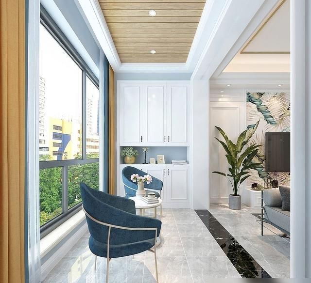 她家的美式风装修，堪称家居界的教科书，看到客厅后，惊艳到我了 - 家居知识