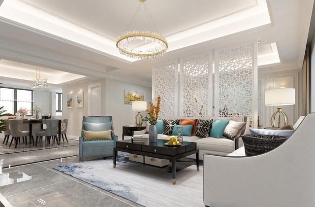 130㎡的家装简约美式，简洁有设计感，整体那叫一个高大上，很美 - 家居知识