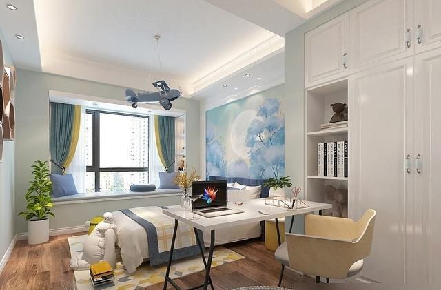 180㎡四居室精装房改美式风，看了主卧之后真的羡慕，非常的精致 - 家居知识