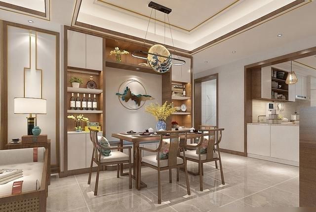 发现一户很有韵味的新中式风格装修，很高级，网友：可以照着装 - 家居知识