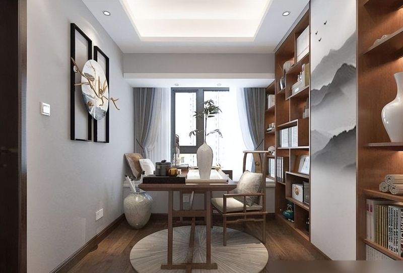 武汉夫妻新中式风装修，全屋充满了文化艺术气息，真的很有品味 - 家居知识