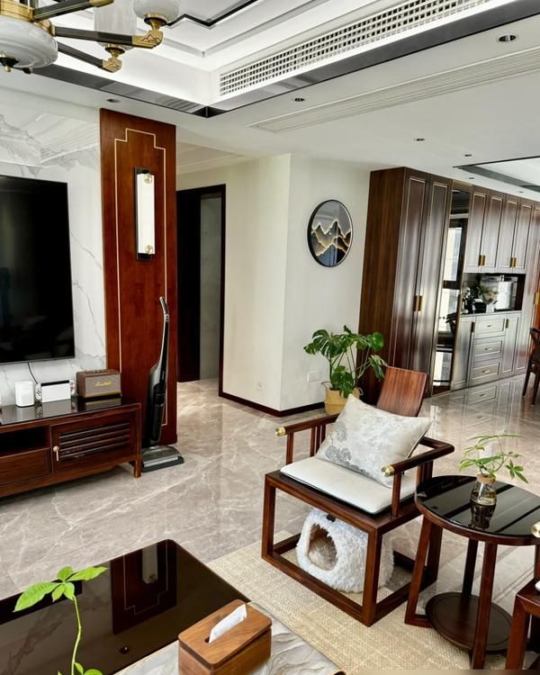 这是我见过最好看的新中式美家，进门就不愿离开，非常温馨干净 - 家居知识