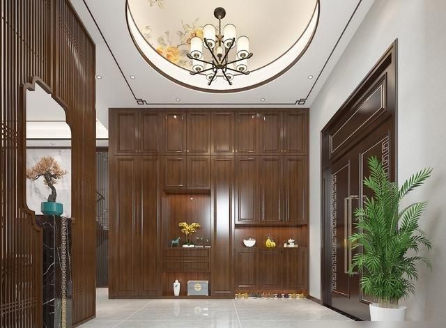 525㎡四层别墅，选择装修新中式风格，进去经典大气真的太好看了 - 家居知识