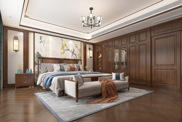 525㎡四层别墅，选择装修新中式风格，进去经典大气真的太好看了 - 家居知识