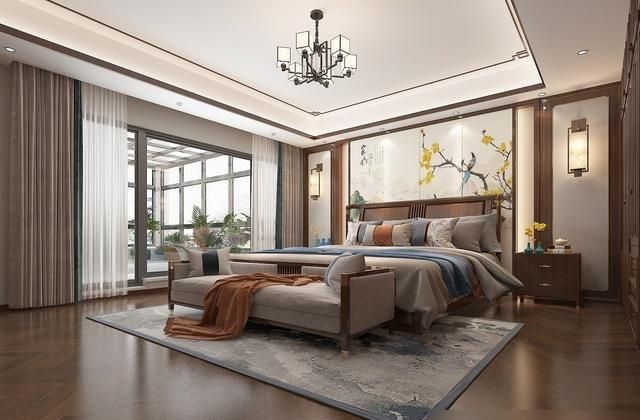 525㎡四层别墅，选择装修新中式风格，进去经典大气真的太好看了 - 家居知识