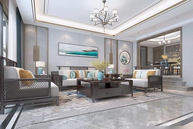 东莞139㎡新中式婚房,典雅耐看让人沉醉 东莞夫妻139平米的新中式风,耐看有品位,让人能随刻陶醉在其中 - 家居知识