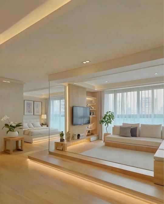 不买沙发，舍弃餐桌，阳台打一排柜，一进客厅被惊艳了！ - 家居知识