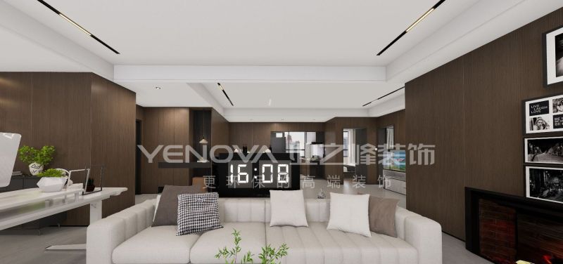 唐山中海九樾143平方米意式现代风格装修效果案例|业之峰装饰 - 家居知识