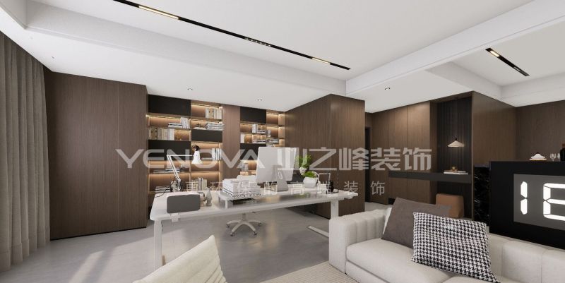 唐山中海九樾143平方米意式现代风格装修效果案例|业之峰装饰 - 家居知识