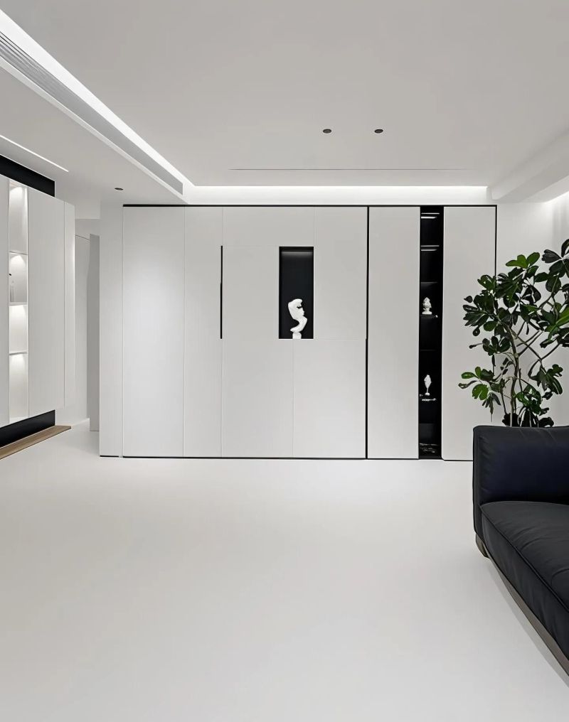 142平极简风装修耗时79天花费17.3万,网友热议值不值 142平极简风的家,装修时长79个工作日,花费目前17.3w大家觉得呢 - 家居知识