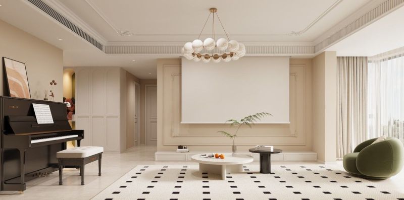 装修案例｜被奶油色温柔包裹的家，法式浪漫真的住不腻~ - 家居知识