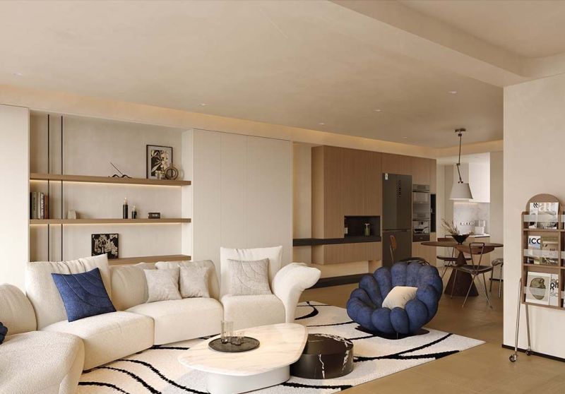 128㎡现代奶油装修|朋友来一次夸一次的家 - 家居知识