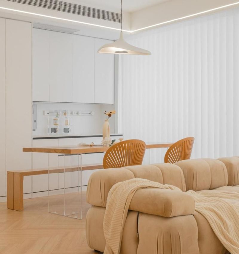 一进门就被治愈！杭州148㎡奶油风，藏着四口之家的温柔密码 - 家居知识