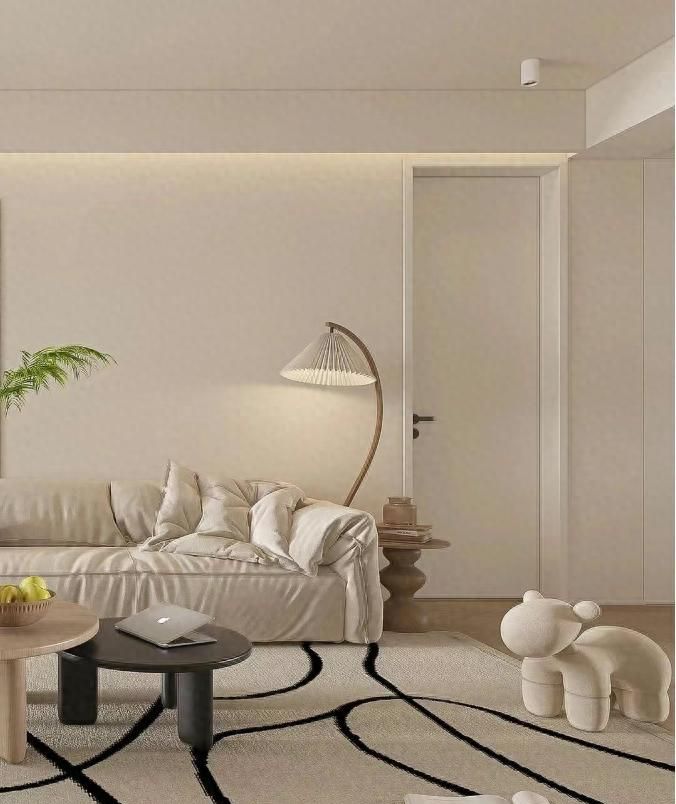 120㎡老房蜕变奶油风新家，华润中心焕发温柔生活