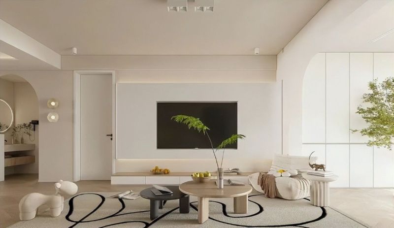 120㎡老房蜕变奶油风新家,华润中心焕发温柔生活 华润中心120㎡奶油风 | 老房焕新,生活被温柔以待 - 家居知识