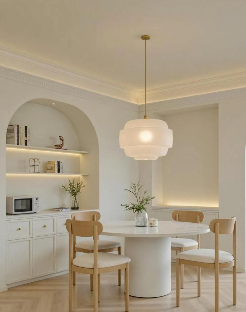 1㎡玻璃窗端景+干区外置，法式风太会玩花样～ - 家居知识