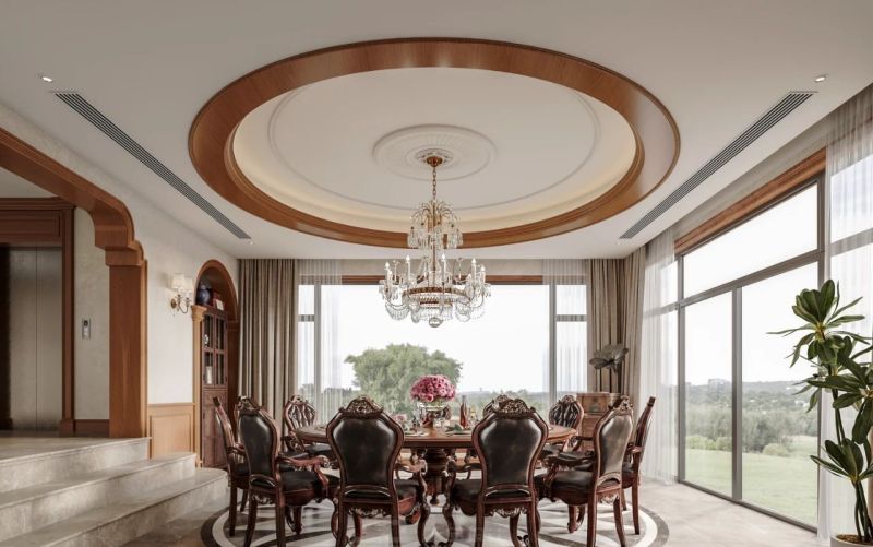 长沙中粮北纬28度700㎡美式大宅,一步一景演绎高级格调 长沙中粮北纬28度700㎡+美式风格设计,一步一景很是高级 - 家居知识