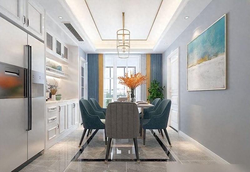 美式风装修教科书,客厅设计惊艳全场 她家的美式风装修,堪称家居界的教科书,看到客厅后,惊艳到我了 - 家居知识