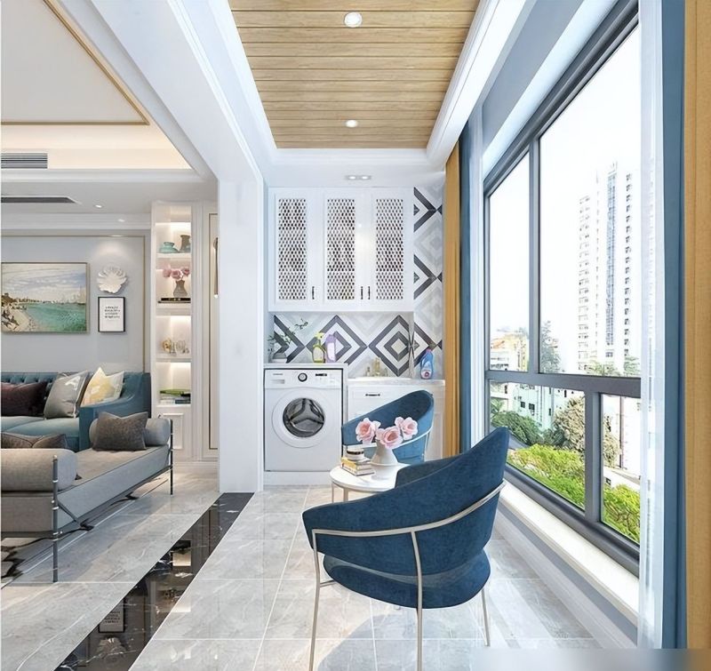 美式风装修教科书,客厅设计惊艳全场 她家的美式风装修,堪称家居界的教科书,看到客厅后,惊艳到我了 - 家居知识