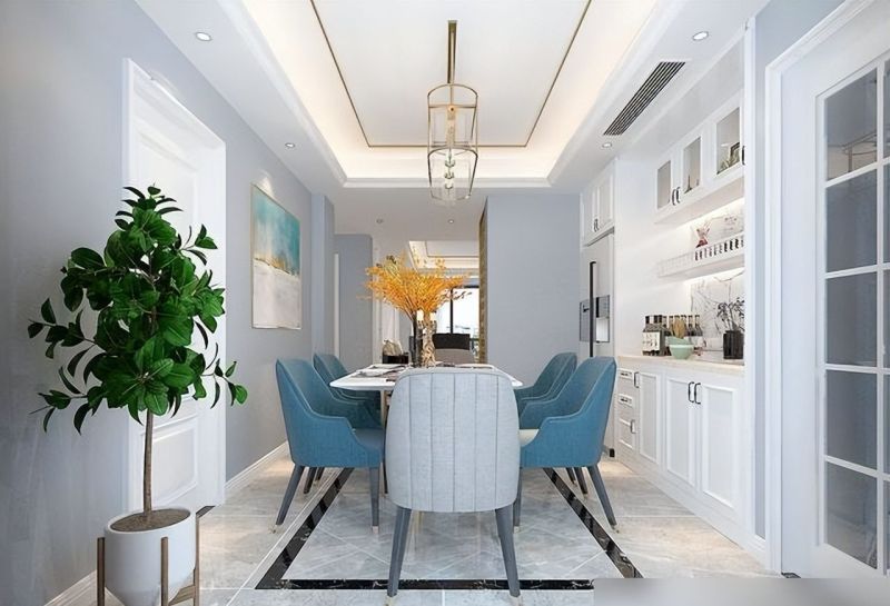 美式风装修教科书,客厅设计惊艳全场 她家的美式风装修,堪称家居界的教科书,看到客厅后,惊艳到我了 - 家居知识