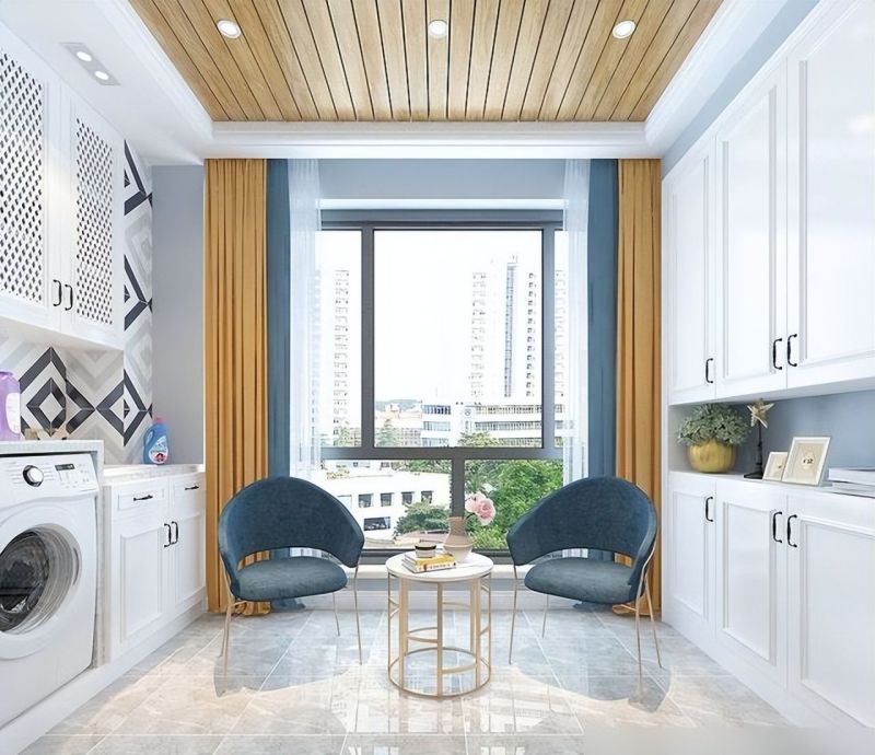 美式风装修教科书,客厅设计惊艳全场 她家的美式风装修,堪称家居界的教科书,看到客厅后,惊艳到我了 - 家居知识