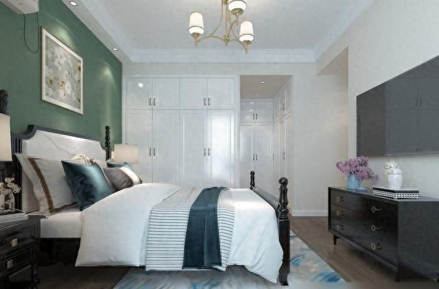 130㎡温馨美式风装修，全屋色彩软装搭配惊艳十足