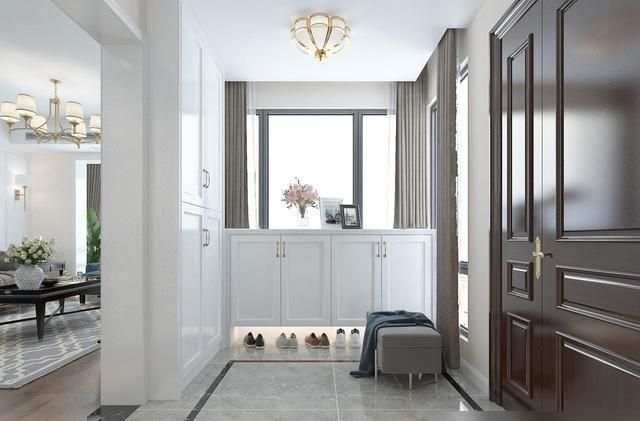 130㎡温馨美式风装修,全屋色彩软装搭配惊艳十足 130㎡美式风格装修,全屋色彩、软装搭配十分温馨,进门就很惊艳 - 家居知识