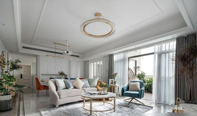 如此轻奢的美式，真是美透了！146㎡精致有格调，越看越舒服 - 家居知识