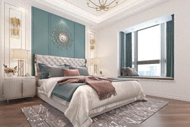 162㎡美式轻奢风装修，温馨前卫兼具，客厅设计太惊艳！