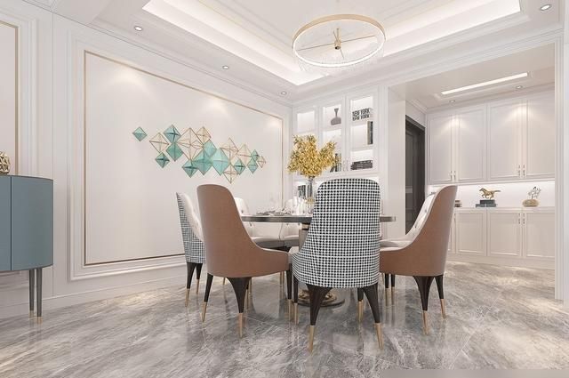 162㎡美式轻奢风装修,温馨前卫兼具,客厅设计太惊艳! 162㎡美式轻奢装修设计,温馨感十足,还很前卫,客厅感觉很惊艳 - 家居知识