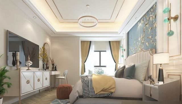 轻奢美式风,温馨与质感的完美融合 把轻奢风和美式风融合在一起,将两个优点进行提炼,温馨又有质感 - 家居知识