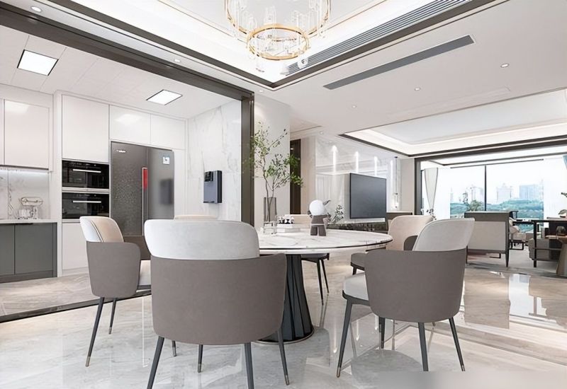 220㎡新中式装修完胜150㎡,看完她家我家不香了,大气感十足 看完她家220㎡新中式装修后,感觉我家150㎡中式不香了,非常大气 - 家居知识