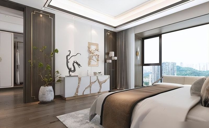 220㎡新中式装修完胜150㎡,看完她家我家不香了,大气感十足 看完她家220㎡新中式装修后,感觉我家150㎡中式不香了,非常大气 - 家居知识