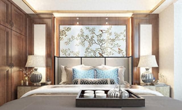 长沙夫妻266㎡新中式家装走红，入户惊艳，客厅尽显东方韵味