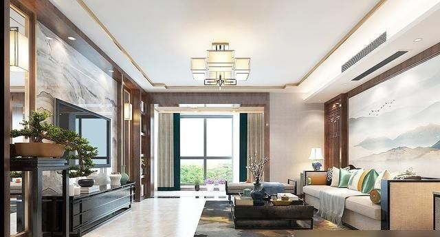 长沙夫妻266㎡新中式家装走红,入户惊艳,客厅尽显东方韵味 长沙夫妻的266㎡新中式装修火了,入户就足够惊艳,客厅韵味十足 - 家居知识