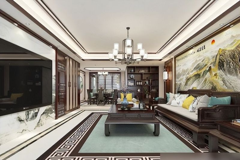 很佩服这对张家口夫妻，房子装新中式风，耐看有品位，高级还大气 - 家居知识