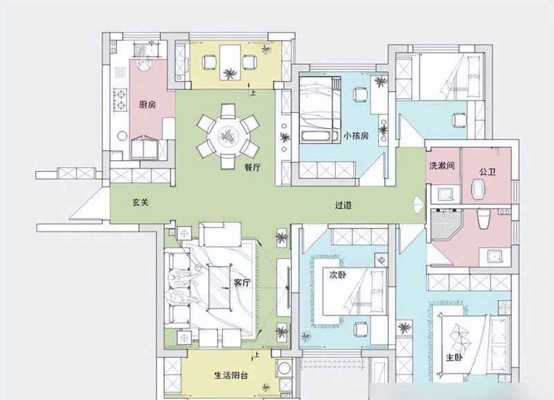 长沙夫妻130㎡新中式家,客厅韵味十足,细节尽显高雅品味 长沙夫妻130平米的新中式风格,客厅韵味十足,细节之处尽显品味 - 家居知识