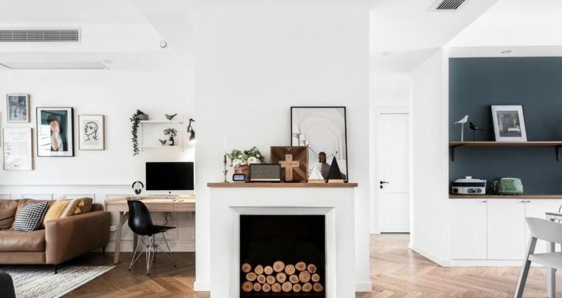 她139㎡新房，直接在客厅造个衣帽间，全屋刷大白后，超有品 - 家居知识