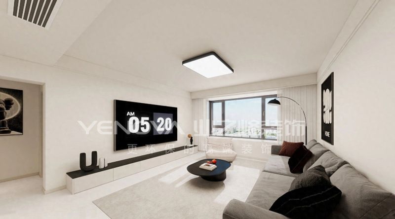 唐山张大里新村140㎡现代简约风装修案例 唐山张大里新村140平方米现代简约风格装修效果案例|业之峰装饰 - 家居知识