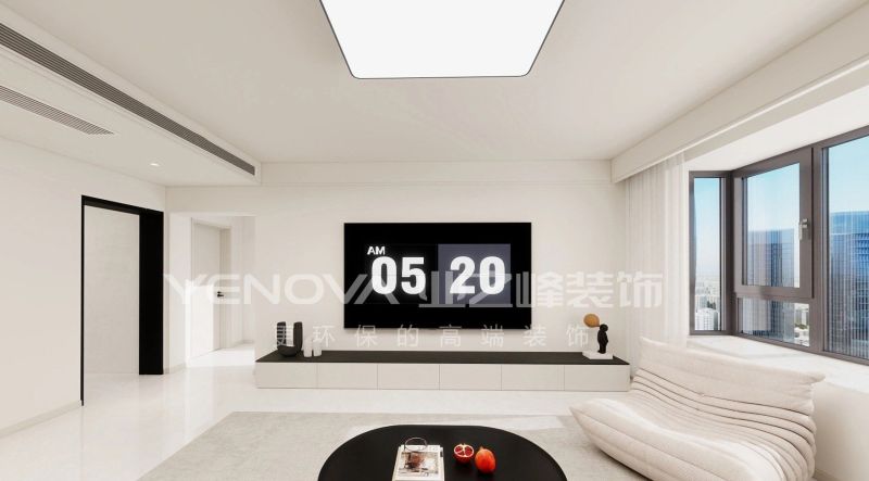 唐山张大里新村140㎡现代简约风装修案例 唐山张大里新村140平方米现代简约风格装修效果案例|业之峰装饰 - 家居知识