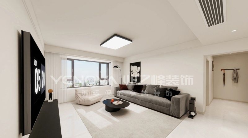 唐山张大里新村140㎡现代简约风装修案例 唐山张大里新村140平方米现代简约风格装修效果案例|业之峰装饰 - 家居知识