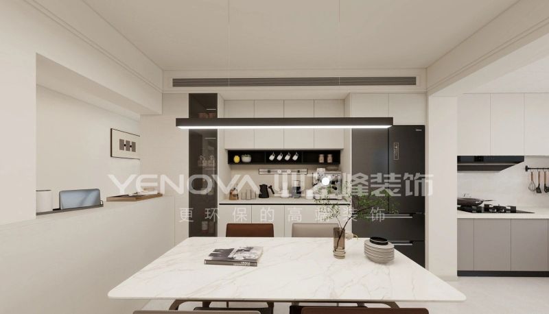 唐山张大里新村140㎡现代简约风装修案例 唐山张大里新村140平方米现代简约风格装修效果案例|业之峰装饰 - 家居知识