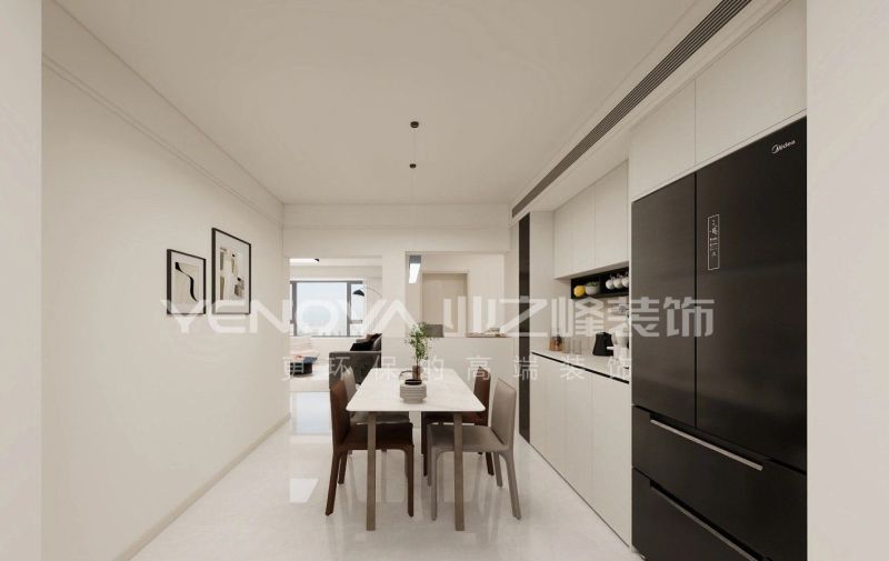 唐山张大里新村140㎡现代简约风装修案例 唐山张大里新村140平方米现代简约风格装修效果案例|业之峰装饰 - 家居知识