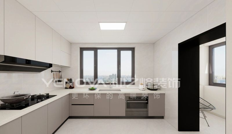 唐山张大里新村140㎡现代简约风装修案例 唐山张大里新村140平方米现代简约风格装修效果案例|业之峰装饰 - 家居知识