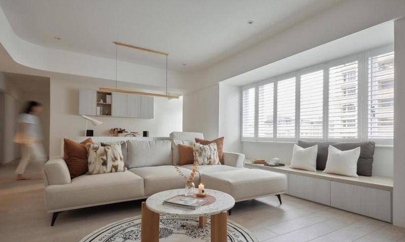 现代简约风的家,清爽舒适不落俗套 看了她家,才知道现代简约风有多舒适,清爽干净,一点都不俗气 - 家居知识