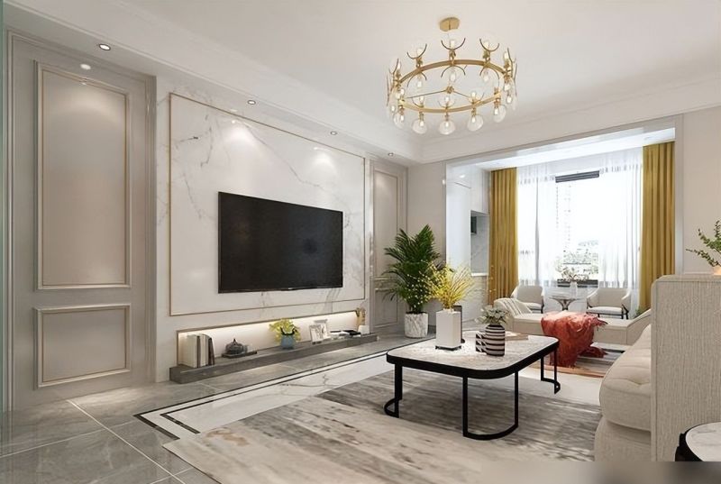 现代轻奢风的家,一进门就被治愈了! 看了她家的现代轻奢风,被彻底“治愈”了,打开房门就被惊艳到了 - 家居知识