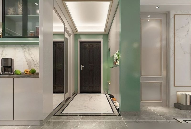 现代轻奢风的家,一进门就被治愈了! 看了她家的现代轻奢风,被彻底“治愈”了,打开房门就被惊艳到了 - 家居知识